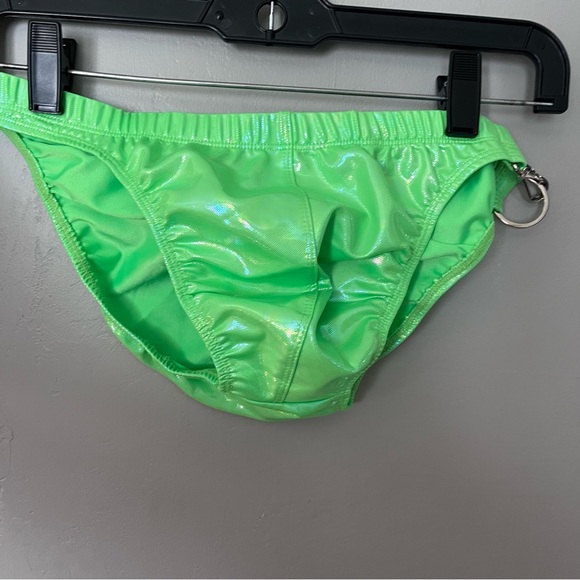 Men's JOCKMAIL JM798 - IRIDESCENT HOOK SWIM BRIEF - Picture 4 of 7